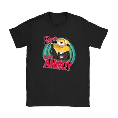 Minions Despicable Me Louis Vuitton Unisex T-Shirt Cotton Tee TAT13338