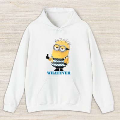 Minions Despicable Me Thumbs Up Whatever Graphic Burberry Unisex Hoodie TAH14053