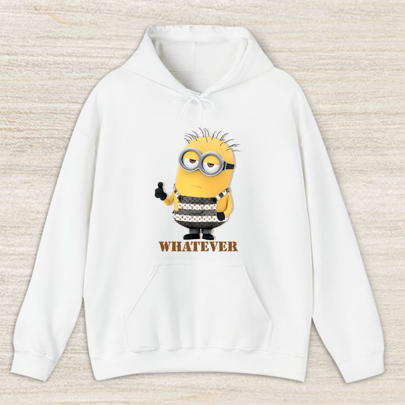 Minions Despicable Me Thumbs Up Whatever Graphic Louis Vuitton Unisex Hoodie TAH14058