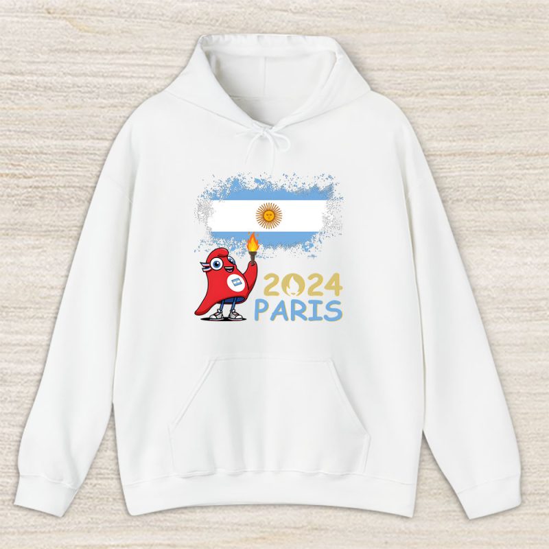 Paris 2024 Olympic Phryge X Team Argentina Fan X Summer Game Unisex Hoodie TAH12805