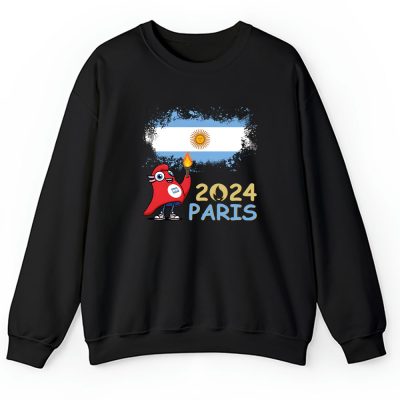 Paris 2024 Olympic Phryge X Team Argentina Fan X Summer Game Unisex Sweatshirt TAS12805