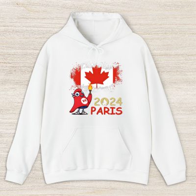 Paris 2024 Olympic Phryge X Team Canada Fan X Summer Game Unisex Hoodie TAH12830