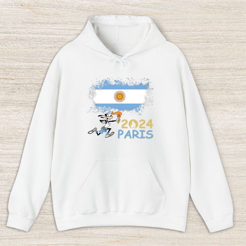 Paris 2024 Olympic X Goofy Team Argentina Fan X Summer Game Unisex Hoodie TAH12806