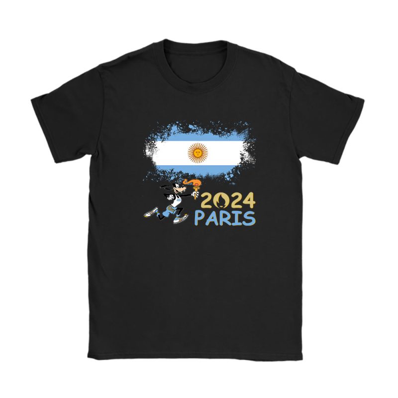 Paris 2024 Olympic X Goofy Team Argentina Fan X Summer Game Unisex T-Shirt TAT12806