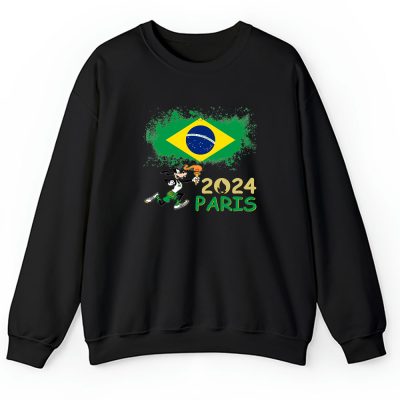 Paris 2024 Olympic X Goofy Team Brazil Fan X Summer Game Unisex Sweatshirt TAS12822