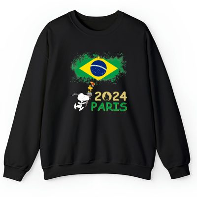 Paris 2024 Olympic X Scoopy Team Brazil Fan X Summer Game Unisex Sweatshirt TAS12820