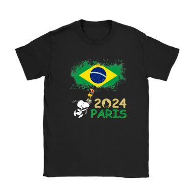 Paris 2024 Olympic X Scoopy Team Brazil Fan X Summer Game Unisex T-Shirt TAT12820