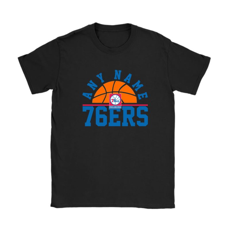 Philadelphia 76ers Team Basketball X Sports Fan Gift Unisex T-Shirt Cotton Tee TAT13877