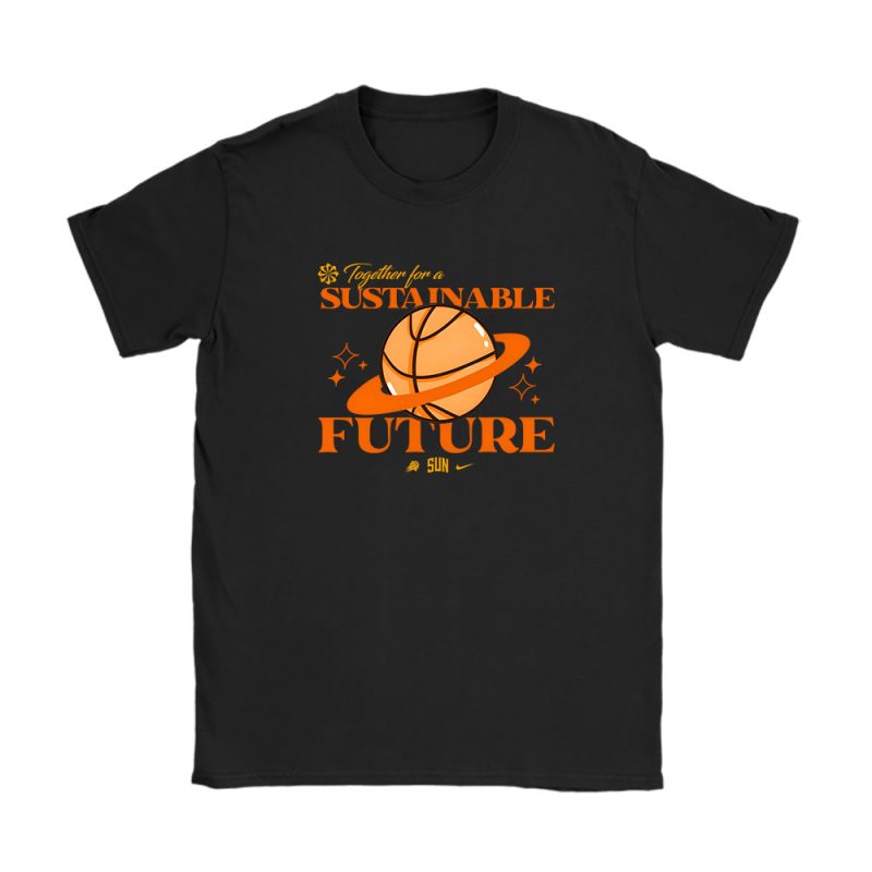 Phoenix Suns Team Basketball X Move To Zero Unisex T-Shirt Cotton Tee TAT13908