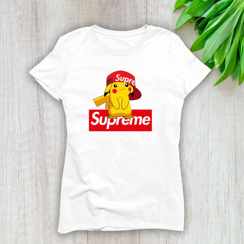 Pikachu Supreme Lady T-Shirt Women Tee LTL14346