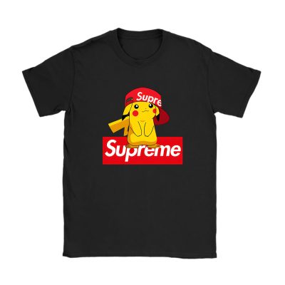 Pikachu Supreme Unisex T-Shirt Cotton Tee TAT14346