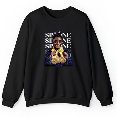 Simone Biles Dtg X Olympic Paris 2024 X Team Usa Gymnastics Unisex Sweatshirt TAS12814