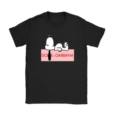 Snoopy Dolce & Gabbana Unisex T-Shirt Cotton Tee TAT14379