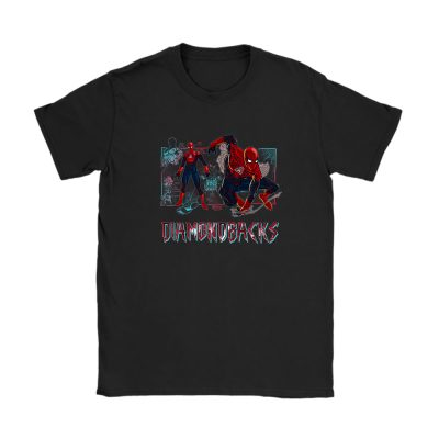 Spiderman MLB Arizona Diamondbacks Unisex T-Shirt Cotton Tee TAT14350