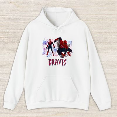 Spiderman MLB Atlanta Braves Unisex Hoodie TAH14347