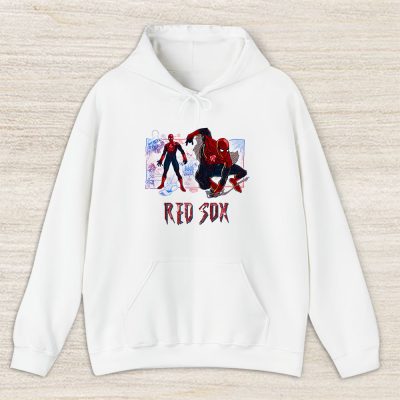 Spiderman MLB Boston Red Sox Unisex Hoodie TAH14360