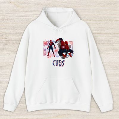 Spiderman MLB Chicago Cubs Unisex Hoodie TAH14366