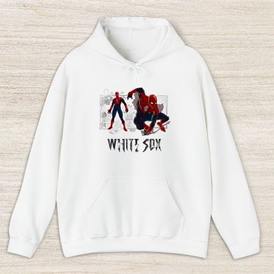 Spiderman MLB Chicago White Sox Unisex Hoodie TAH14377