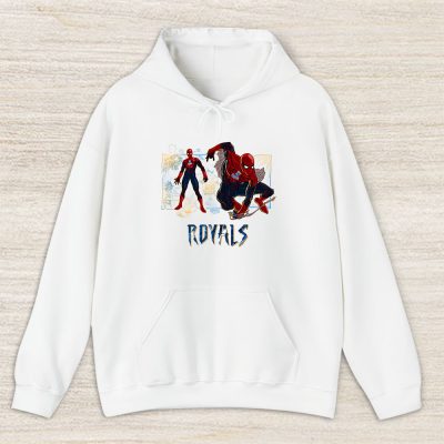 Spiderman MLB Kansas City Royals Unisex Hoodie TAH14402