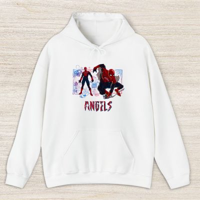 Spiderman MLB Los Angeles Angels Unisex Hoodie TAH14404