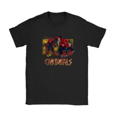 Spiderman MLB St. Louis Cardinals Unisex T-Shirt Cotton Tee TAT14455