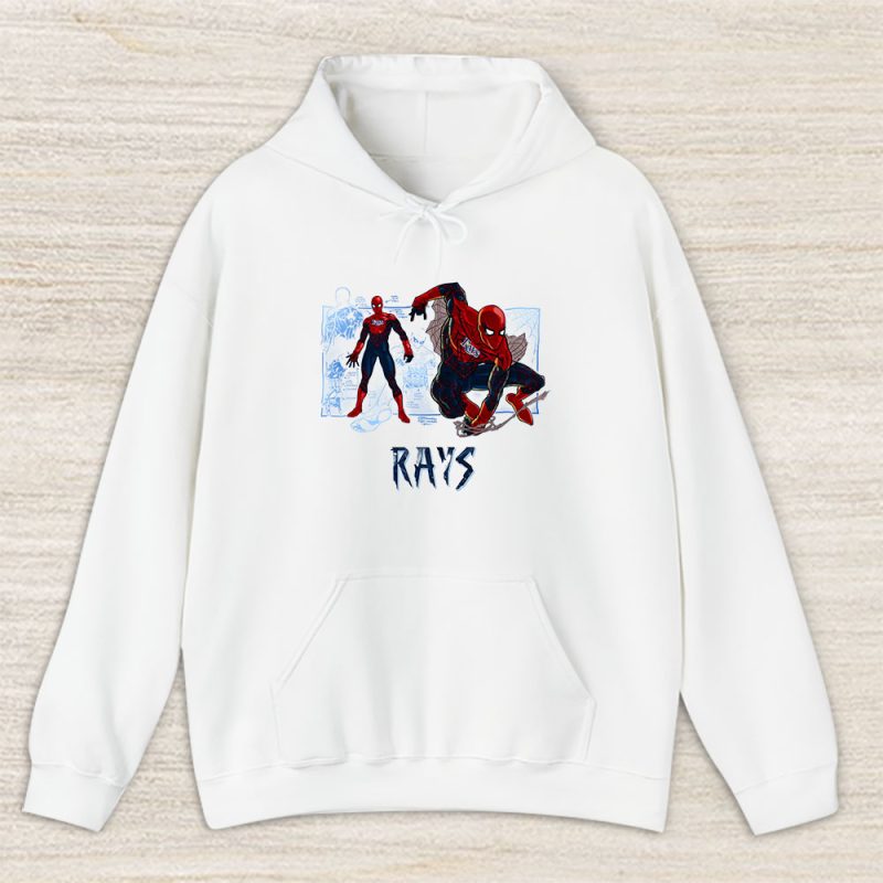 Spiderman MLB Tampa Bay Rays Unisex Hoodie TAH14467