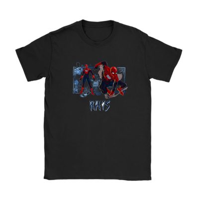 Spiderman MLB Tampa Bay Rays Unisex T-Shirt Cotton Tee TAT14467