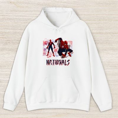 Spiderman MLB Washington Nationals Unisex Hoodie TAH14478