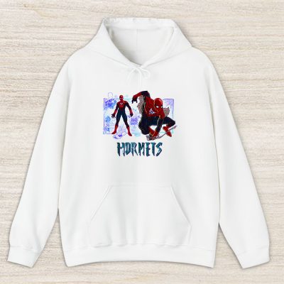 Spiderman NBA Charlotte Hornets Unisex Hoodie TAH14370