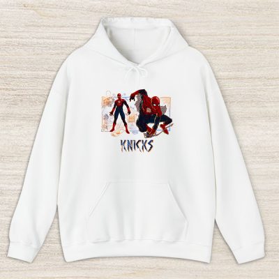 Spiderman NBA New York Knicks Unisex Hoodie TAH14429