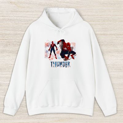 Spiderman NBA Oklahoma City Thunder Unisex Hoodie TAH14440