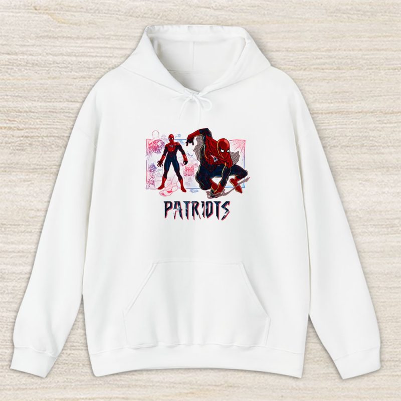 Spiderman NFL New England Patriots Unisex Hoodie TAH14432