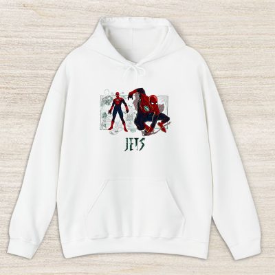 Spiderman NFL New York Jets Unisex Hoodie TAH14428