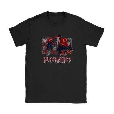 Spiderman NFL Tampa Bay Buccaneers Unisex T-Shirt Cotton Tee TAT14466