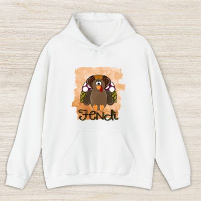 Thankful Turkey Fendi Unisex Hoodie TAH13346