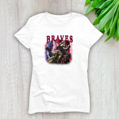 Thanos MLB Atlanta Braves Lady T-Shirt Women Tee LTL14480