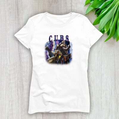 Thanos MLB Chicago Cubs Lady T-Shirt Women Tee LTL14494