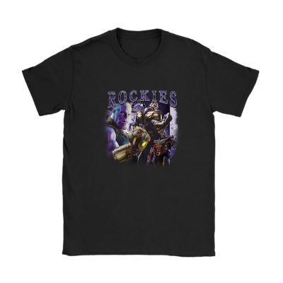 Thanos MLB Colorado Rockies Unisex T-Shirt Cotton Tee TAT14501