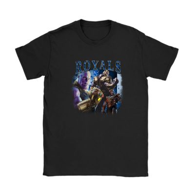 Thanos MLB Kansas City Royals Unisex T-Shirt Cotton Tee TAT14520