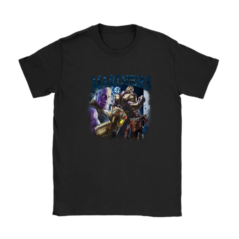 Thanos MLB Seattle Mariners Unisex T-Shirt Cotton Tee TAT14560