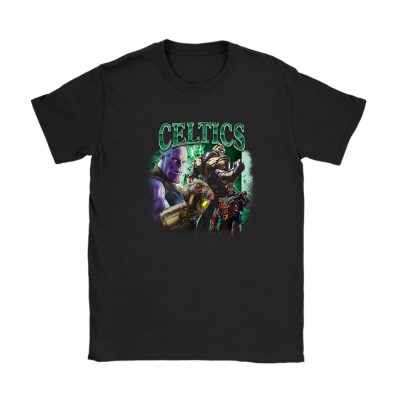 Thanos NBA Boston Celtics Unisex T-Shirt Cotton Tee TAT14486