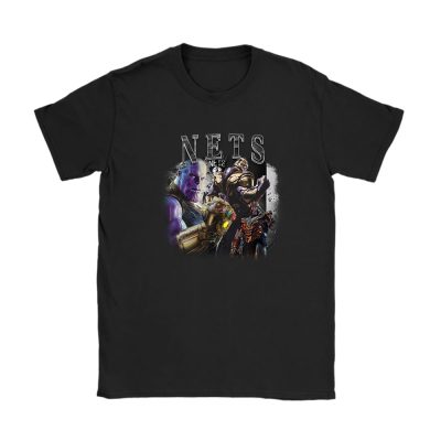 Thanos NBA Brooklyn Nets Unisex T-Shirt Cotton Tee TAT14487