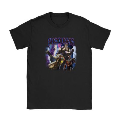 Thanos NBA Detroit Pistons Unisex T-Shirt Cotton Tee TAT14508