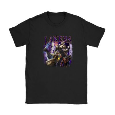 Thanos NBA Los Angeles Lakers Unisex T-Shirt Cotton Tee TAT14525