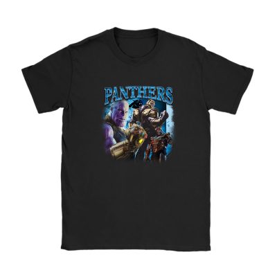 Thanos NFL Carolina Panthers Unisex T-Shirt Cotton Tee TAT14500