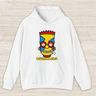 The Simpsons Bart Simpson Dsquared2 Unisex Hoodie TAH14065