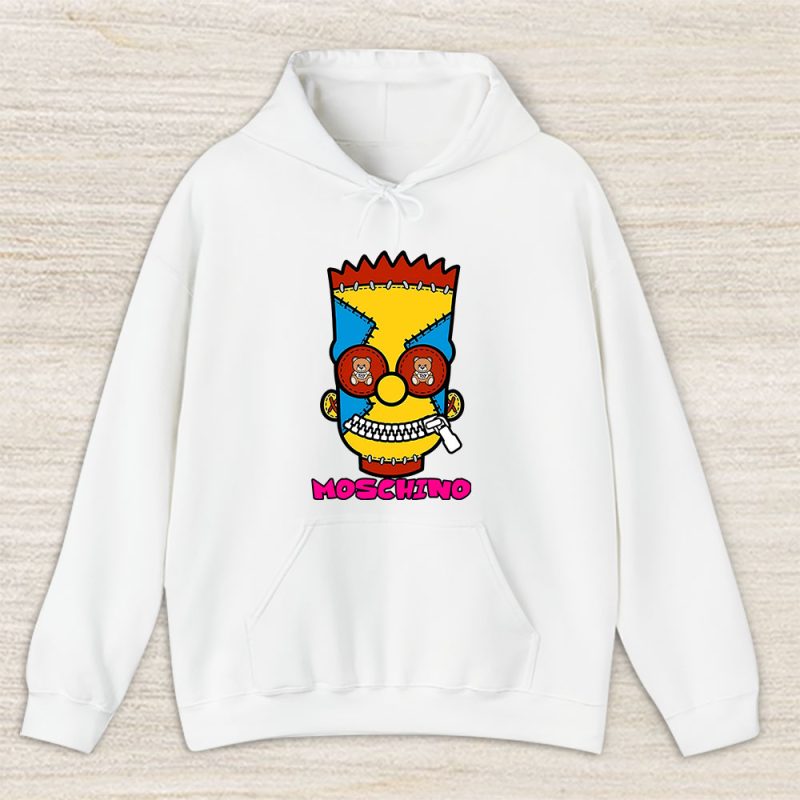 The Simpsons Bart Simpson Moschino Unisex Hoodie TAH14068