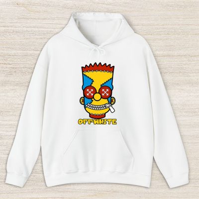 The Simpsons Bart Simpson Off-White Unisex Hoodie TAH14069