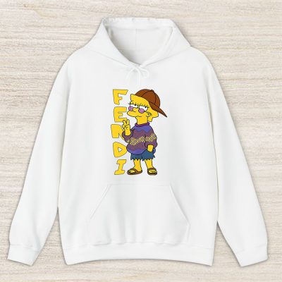 The Simpsons Lisa Simpson Fendi Unisex Hoodie TAH14075