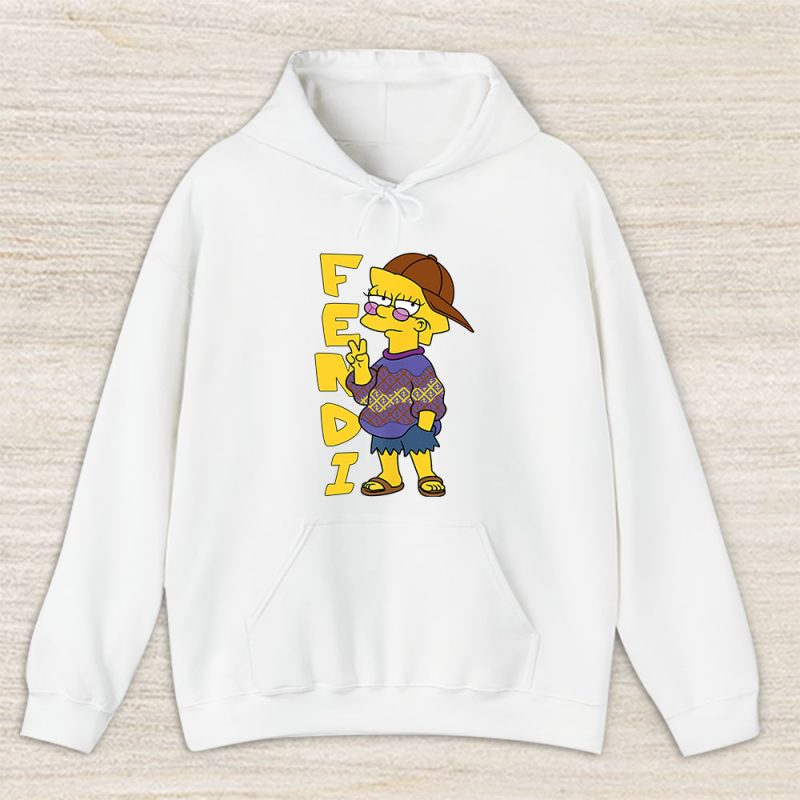 The Simpsons Lisa Simpson Fendi Unisex Hoodie TAH14075